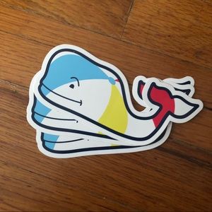 Beach Ball Passport to the Good Life Whale Sticker